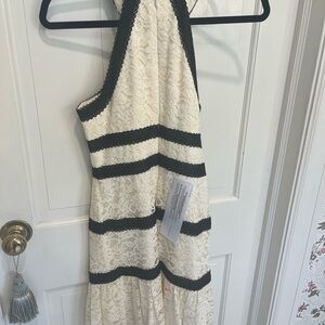NWT White Lace BCBG Mini Dress (size 4)